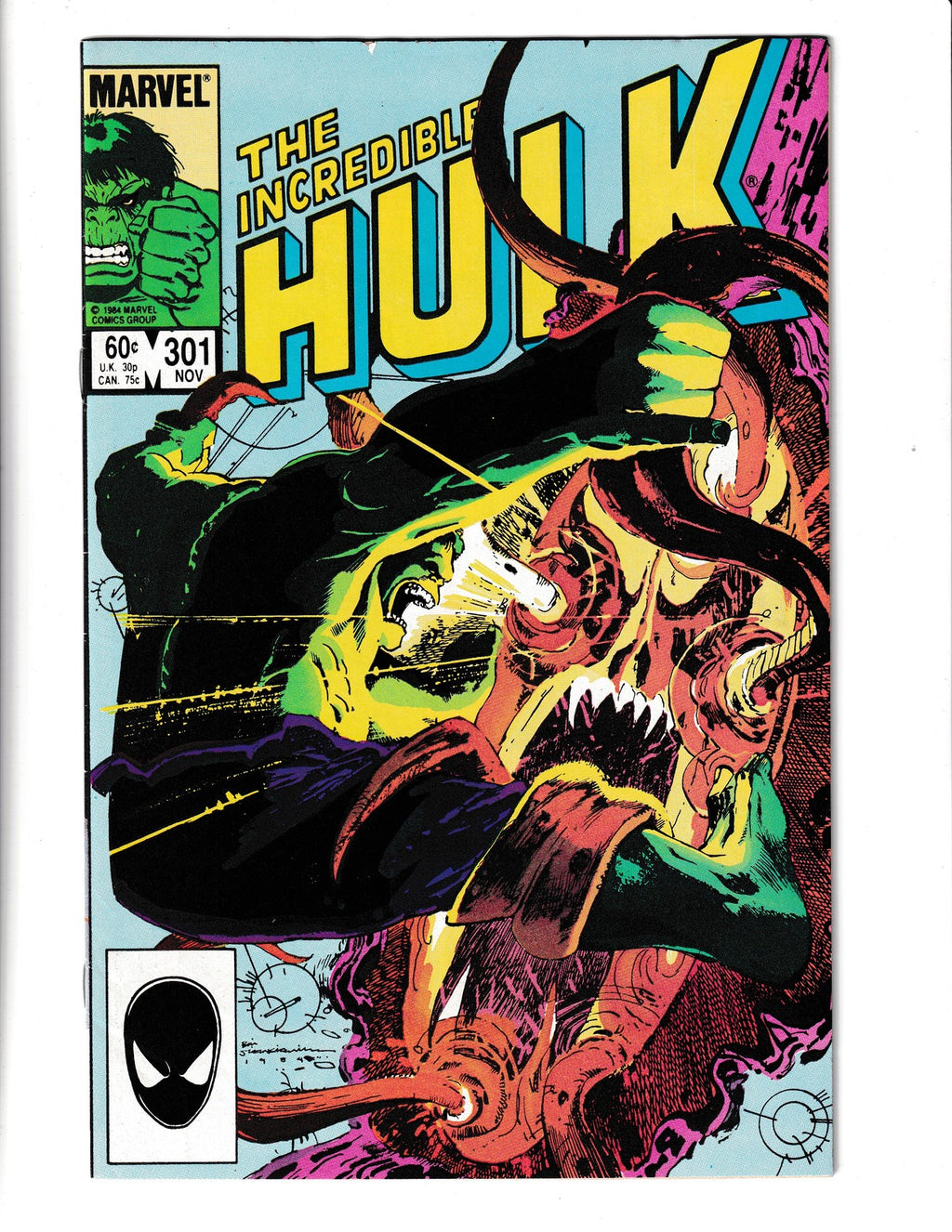 Incredible Hulk #301 (1984) 1st Puffball Marvel Comics