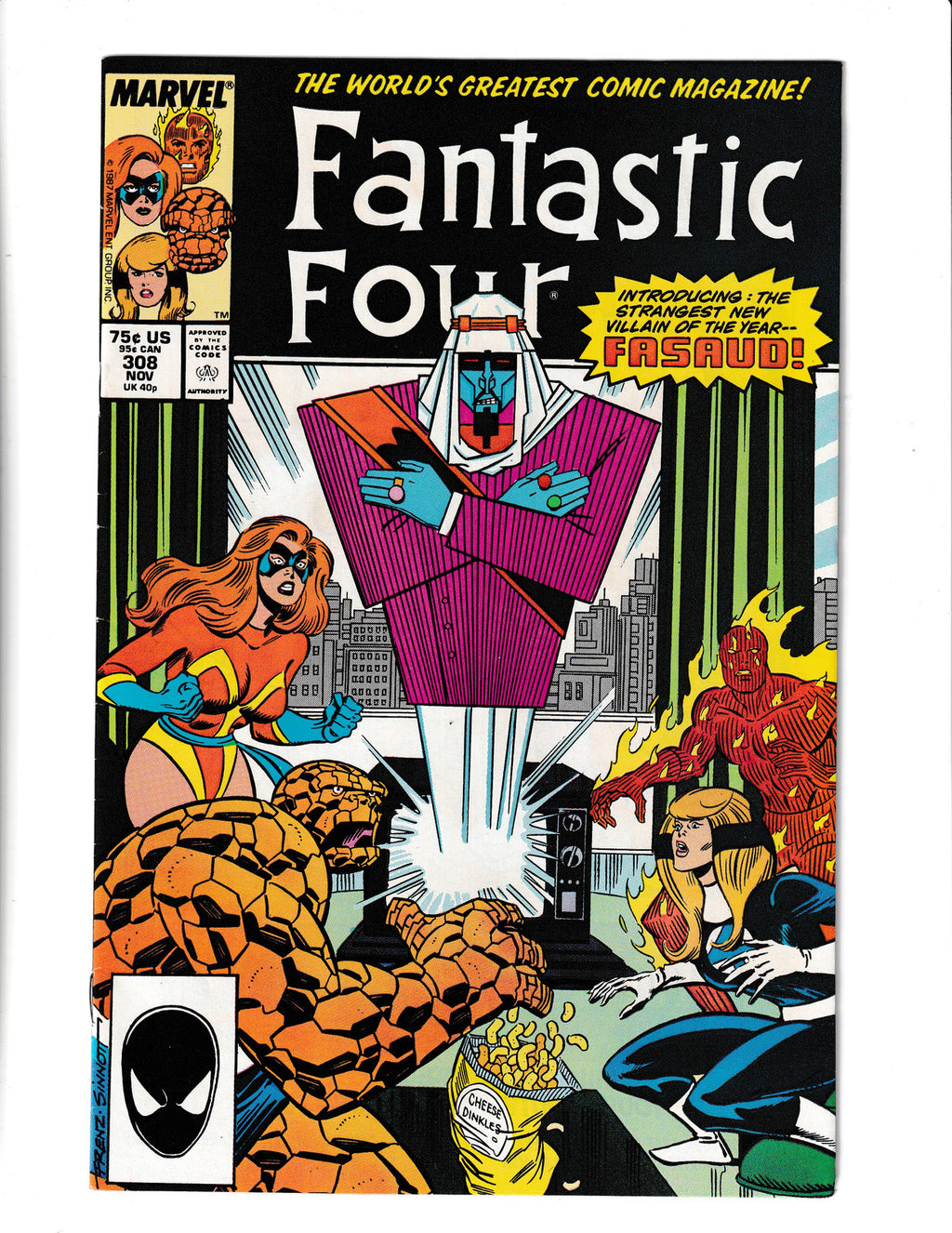 Fantastic Four #308 (1987) Marvel Comics SKU:2079