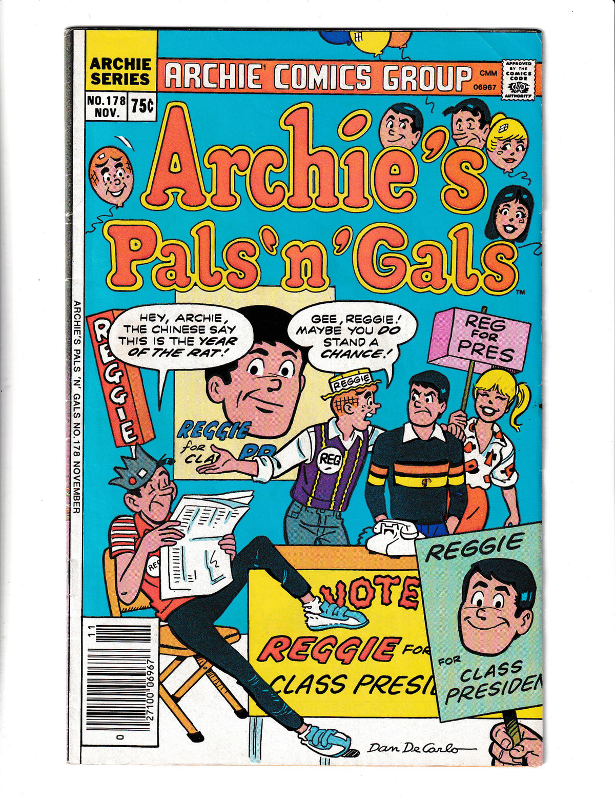 Archie's Pals 'n' Gals #178 (1985) Archie Comics