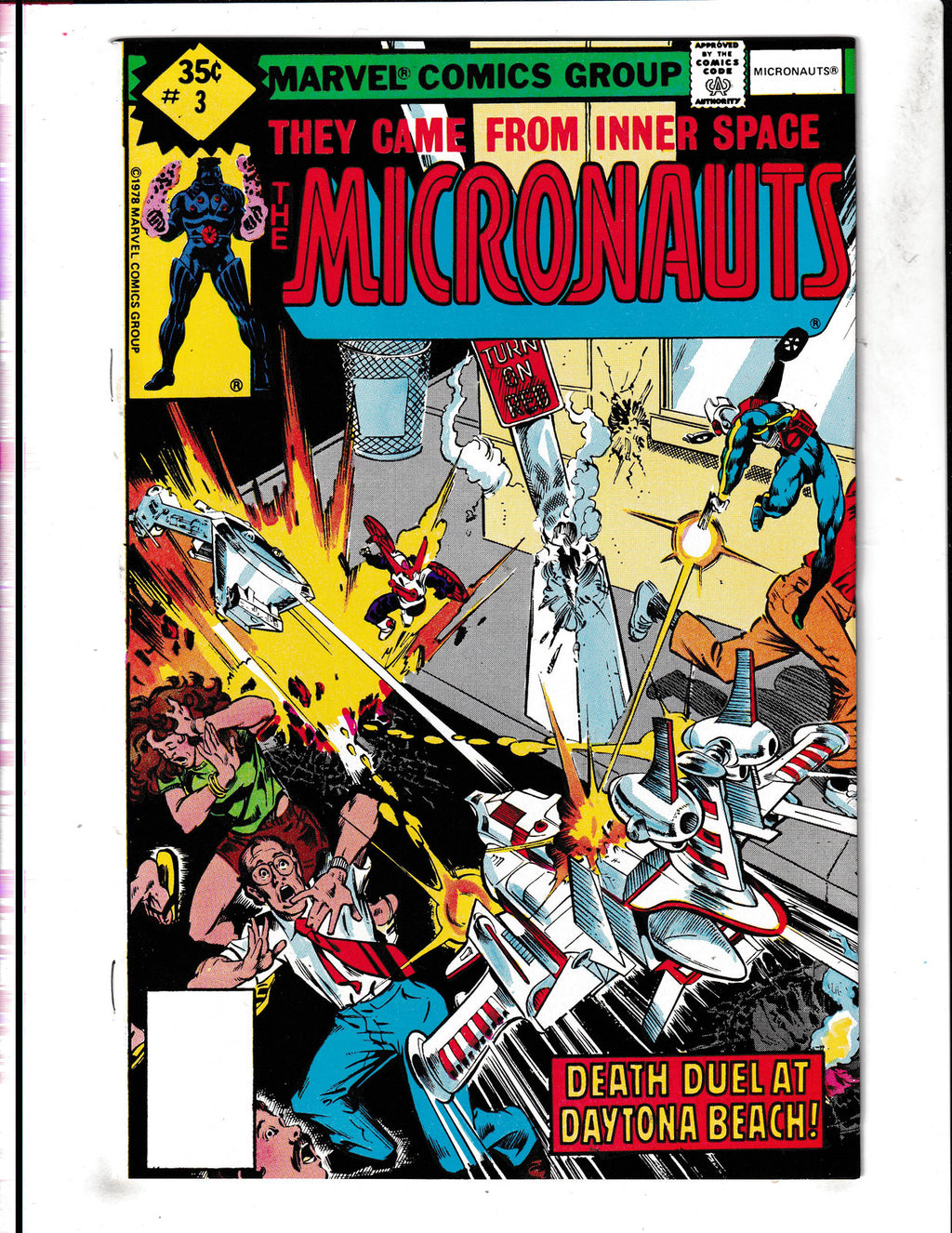 Micronauts #3 (1979) Higher Grade Marvel Comics