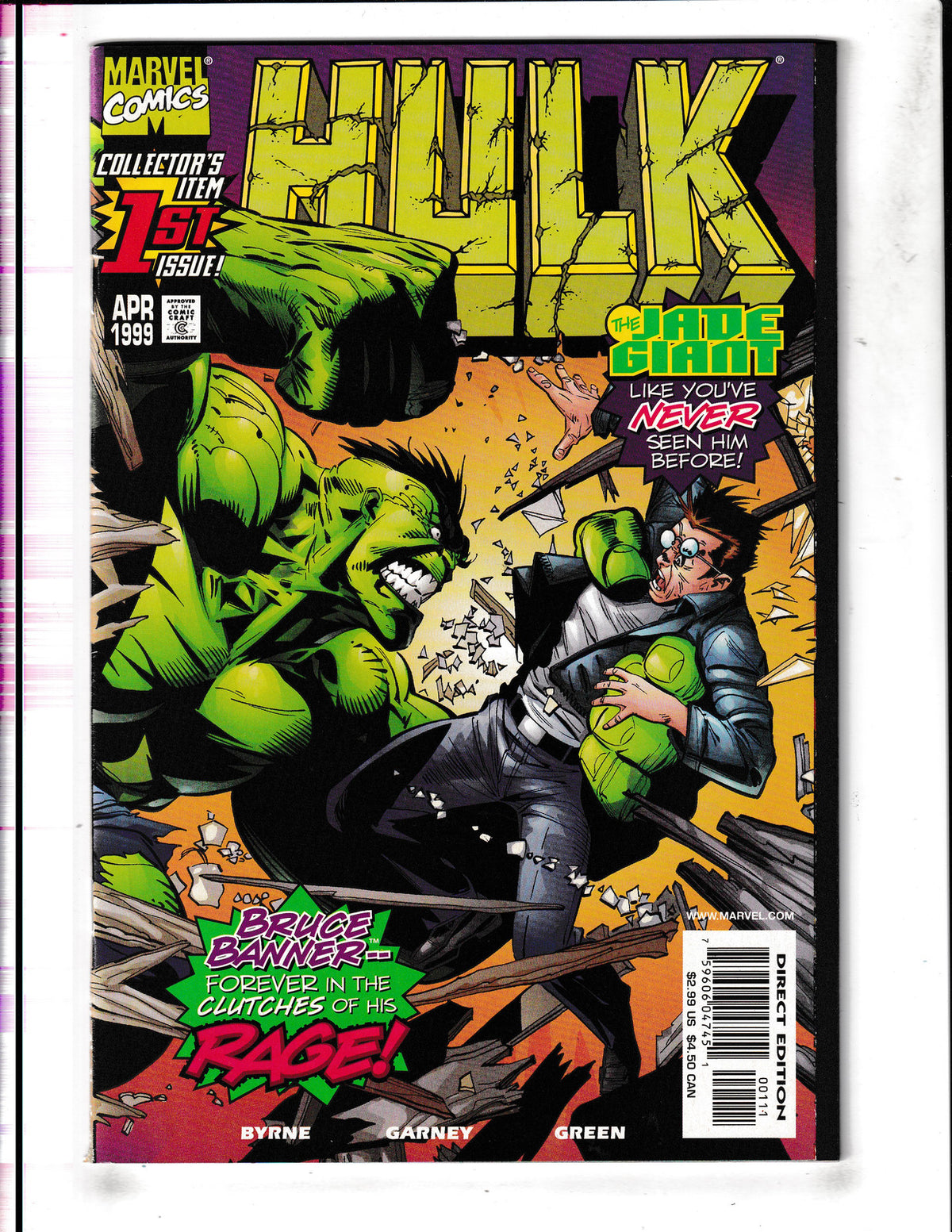 Hulk #1 (1999) Marvel Comics