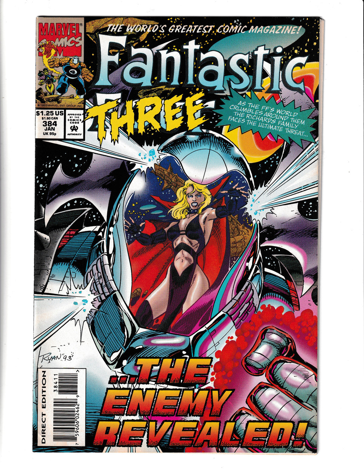 Fantastic Four #384 (1994) Marvel Comics