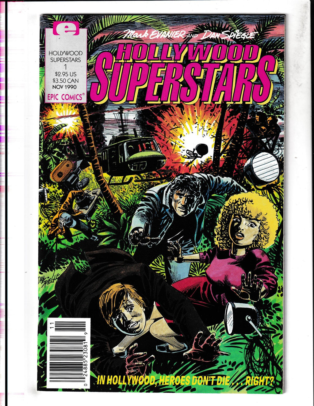 Hollywoood Superstars #1 (1990) Epic Comics