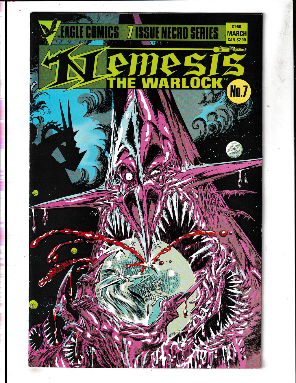 Nemesis the Warlock #7 (1985) Last In Series Eagle Comics