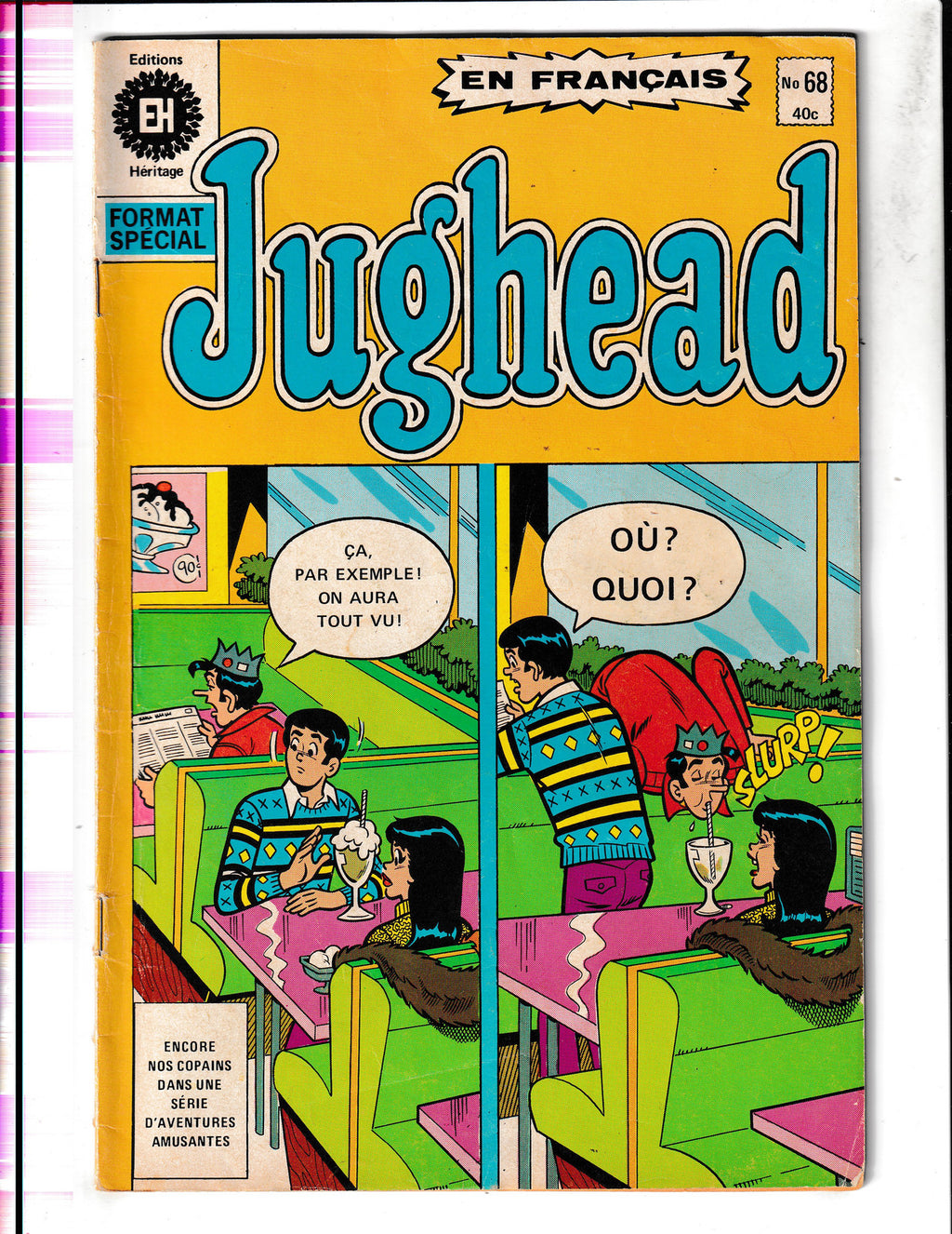 Jughead   #68 (1978) FRENCH EDITION Heritage Comics