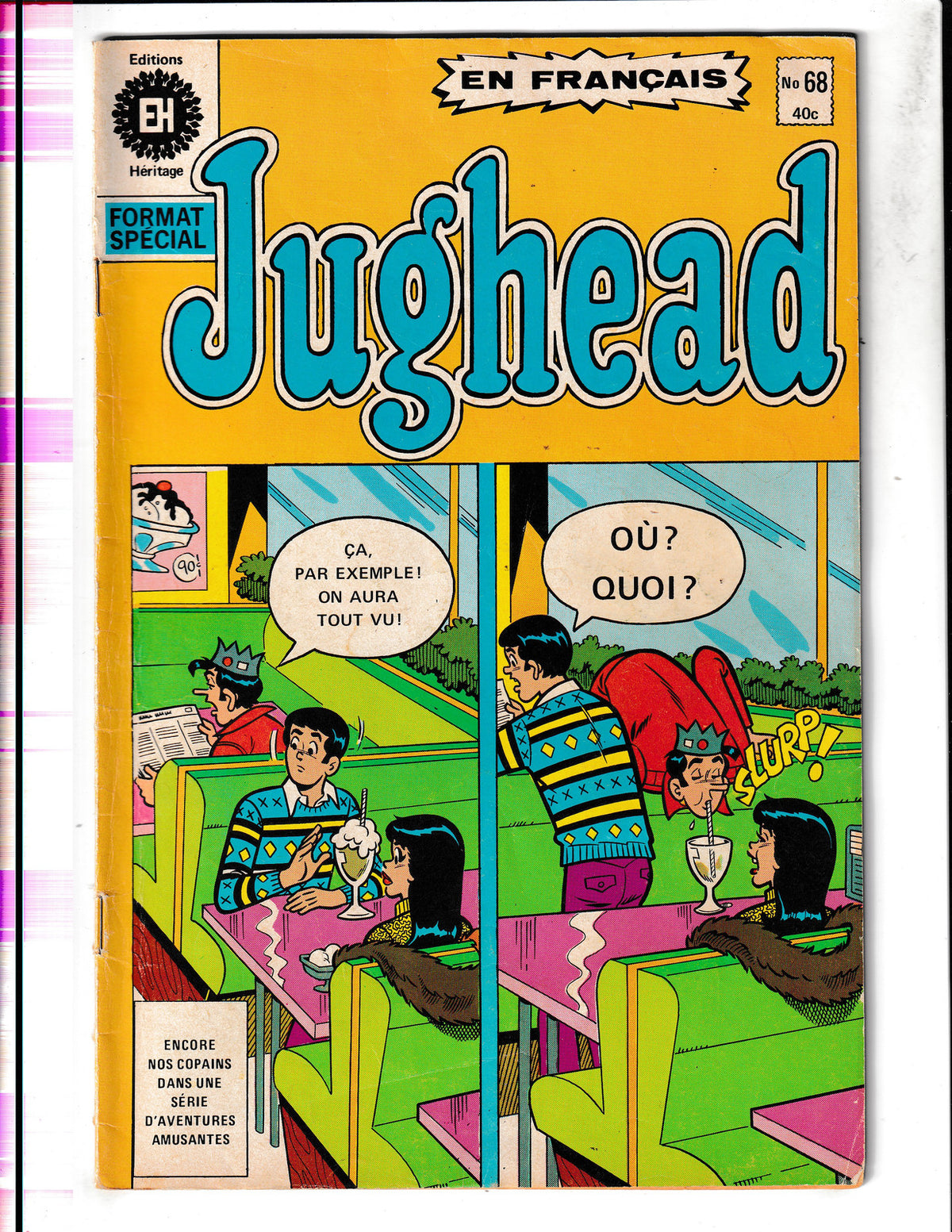 Jughead   #68 (1978) FRENCH EDITION Heritage Comics