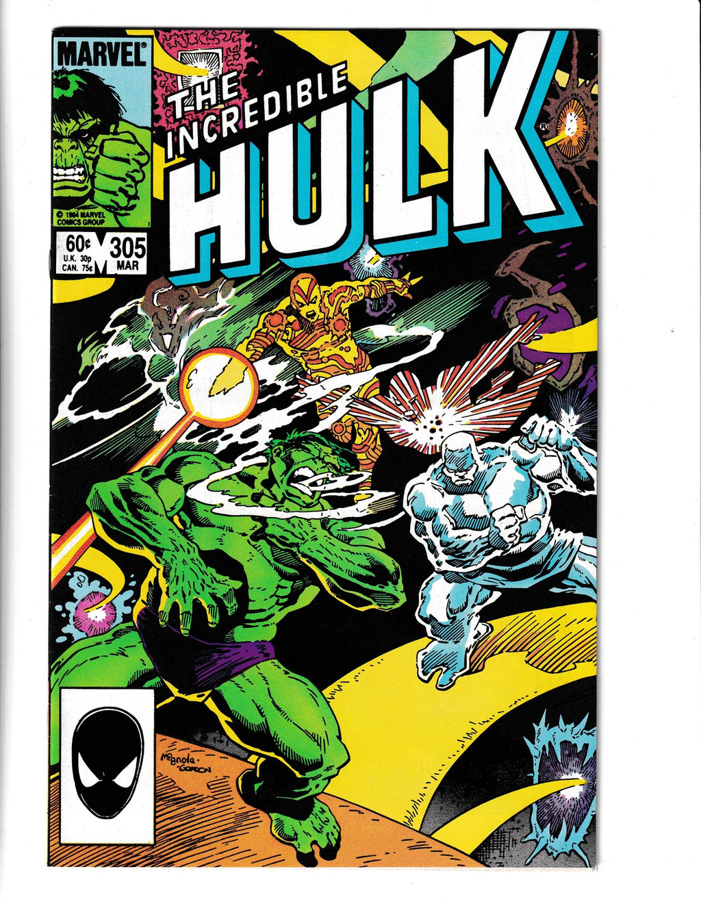Incredible Hulk #305 (1985) 1st App Senator Price Marvel Comics
