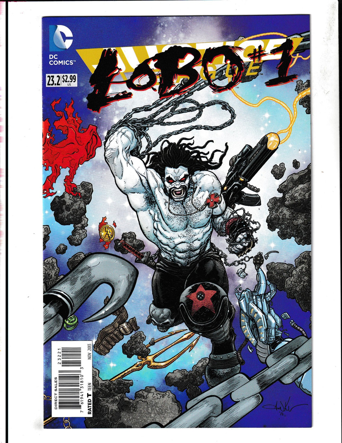 Justice League  #23.2 (2013) Lobo DC Comics