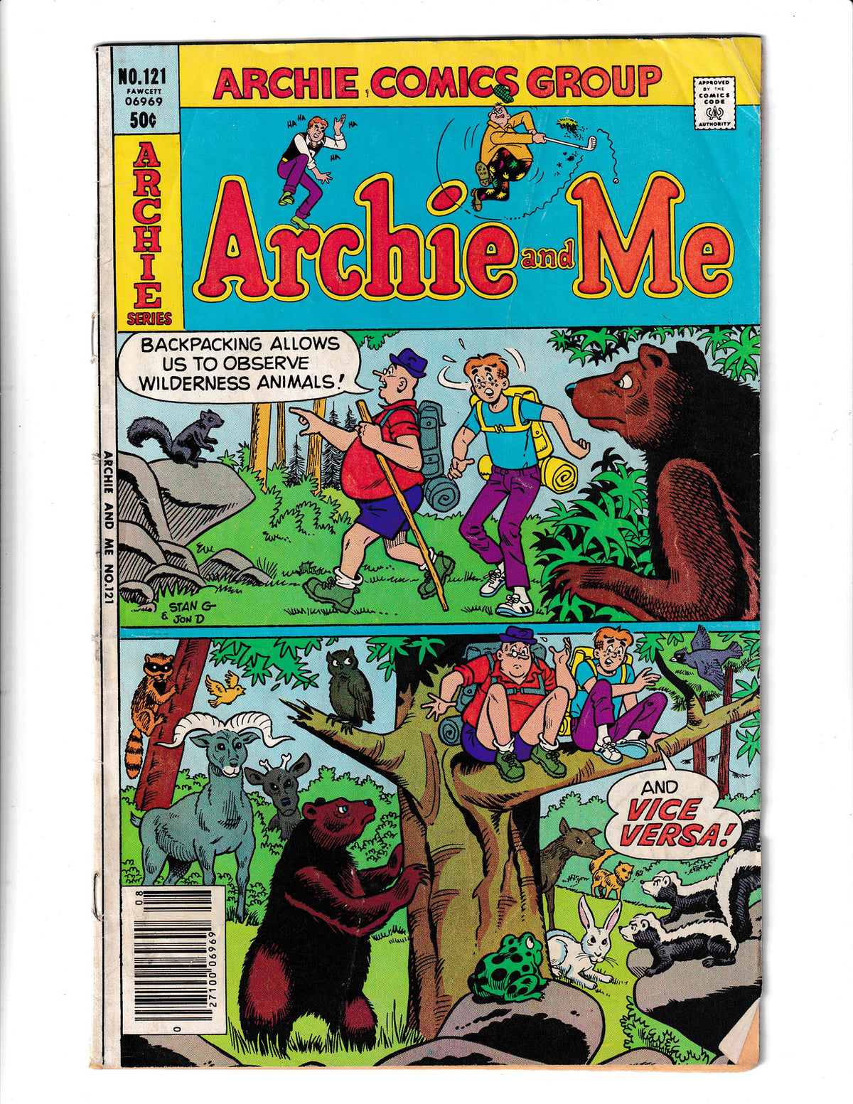 Archie and Me #121 (1980) Combined Shipping Archie Comics
