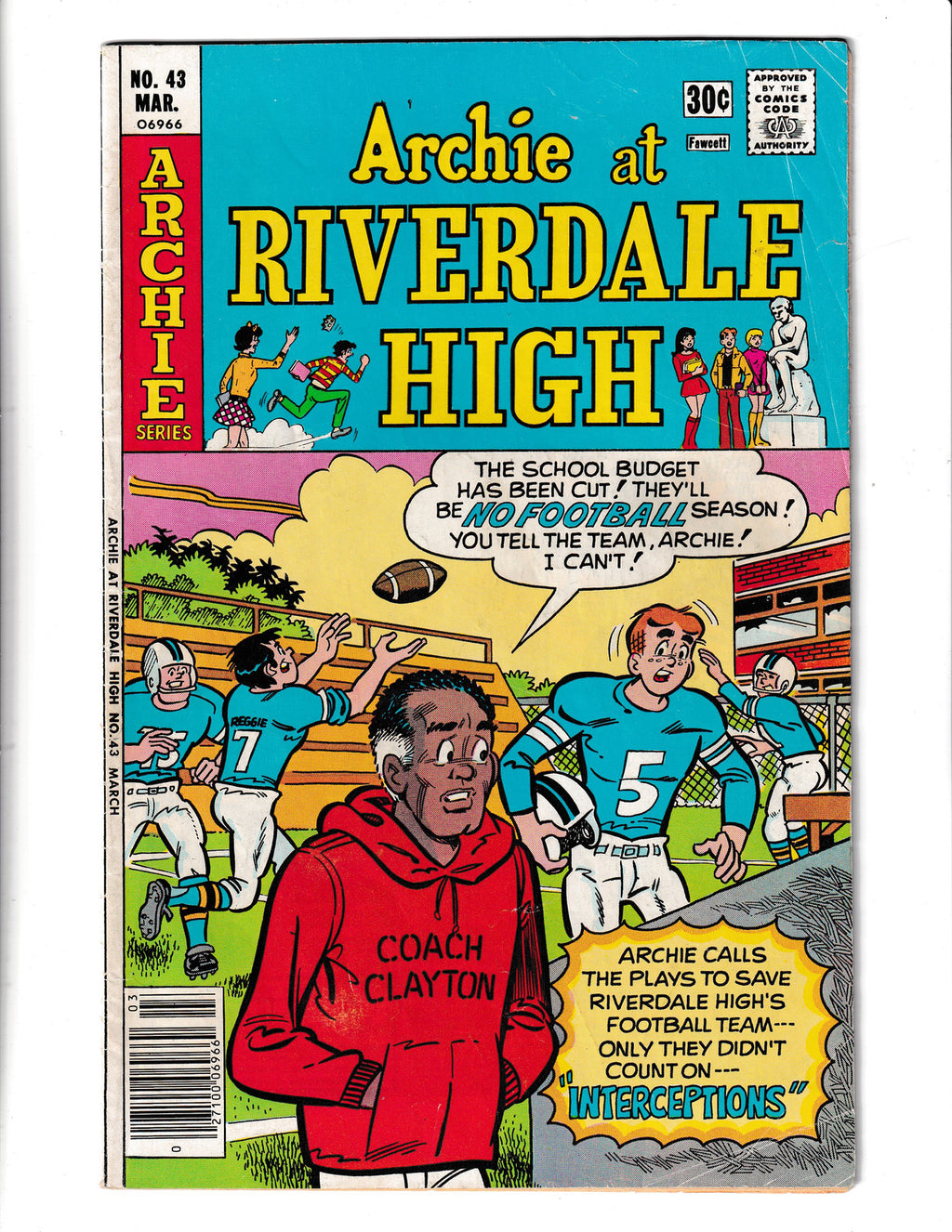 Archie at Riverdale High #43 (1977) Archie Comics
