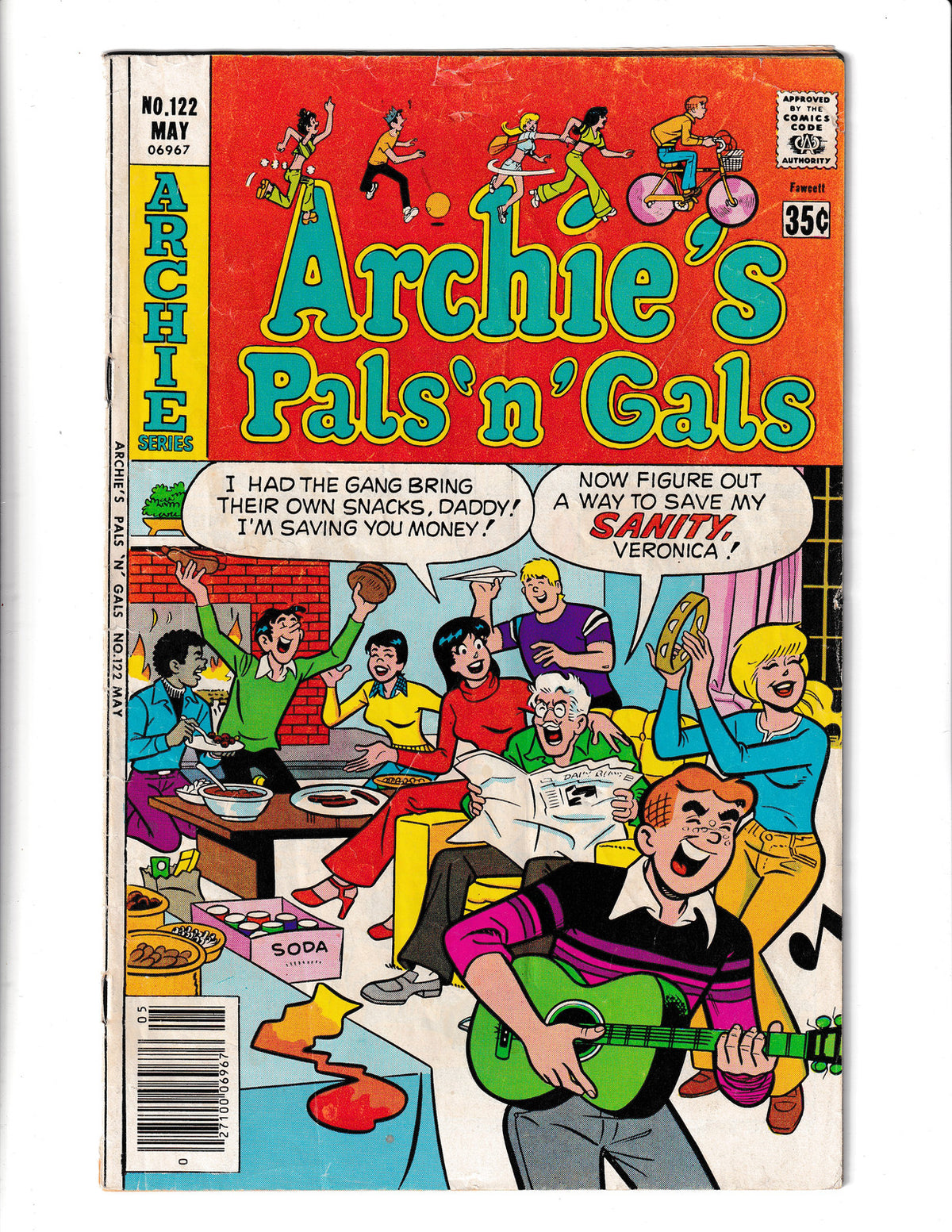 Archie's Pals 'n' Gals #122 (1978) Archie Comics SKU:1986