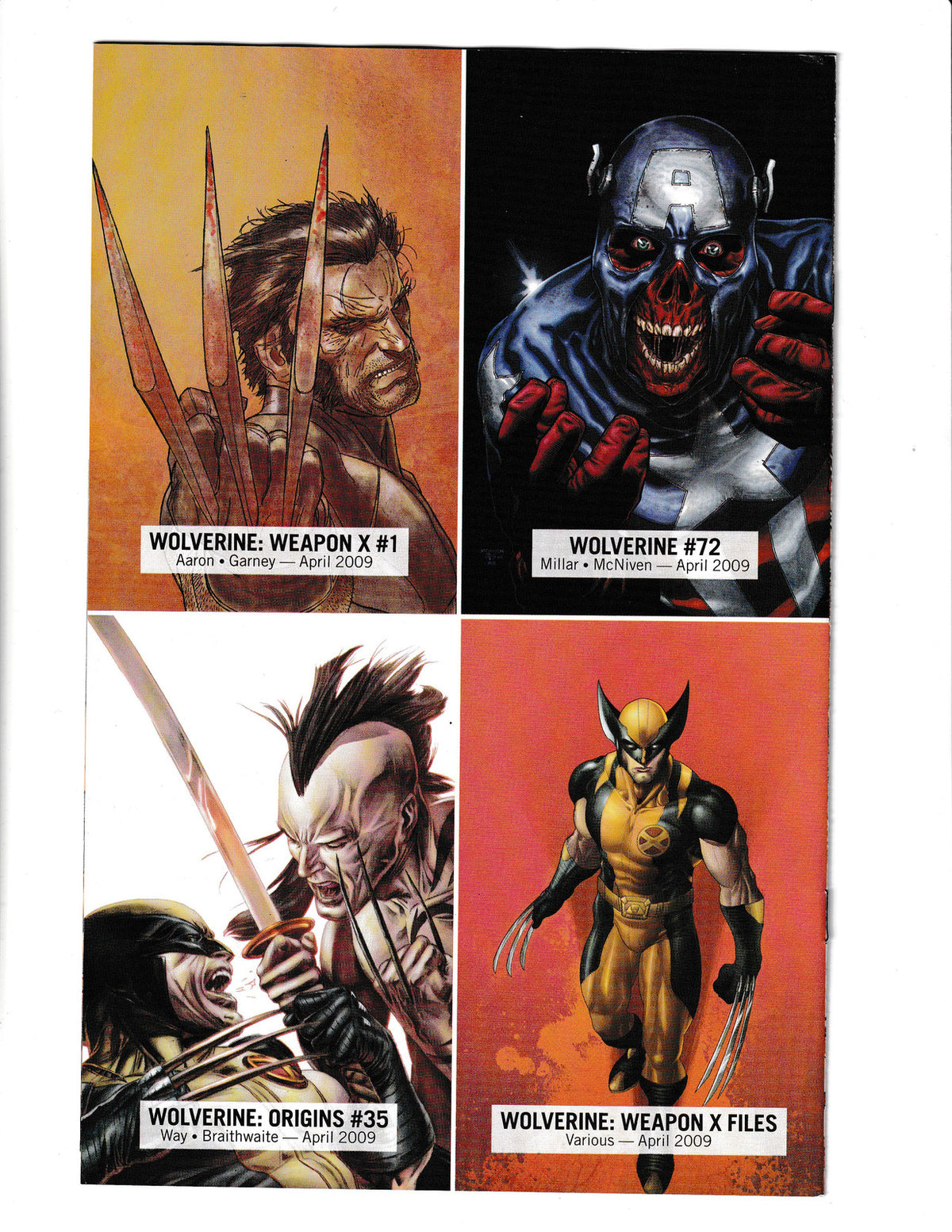 Wolverine Saga #nn (2009) Marvel Comics