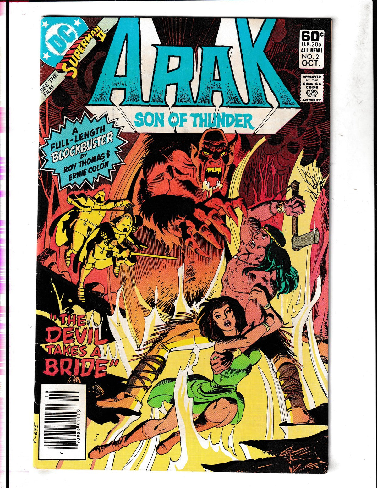 Arak: Son of Thunder #2 (1981) DC Comics SKU:2149