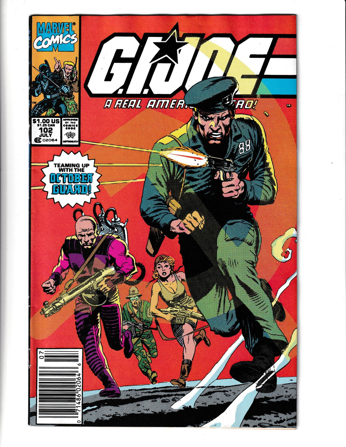 G.I. Joe: A Real American Hero #102 (1990) Marvel Comics