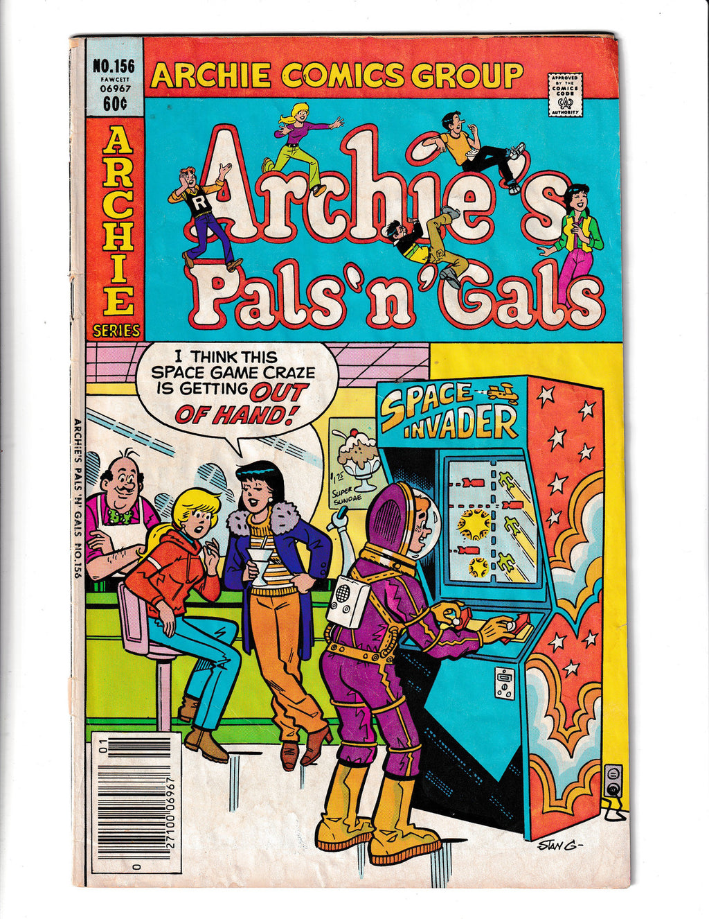 Archie's Pals 'n' Gals #156 (1982) Archie Comics