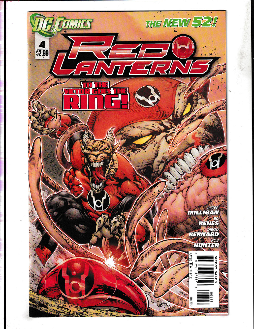 Red Lanterns #4 (2012) DC Comics
