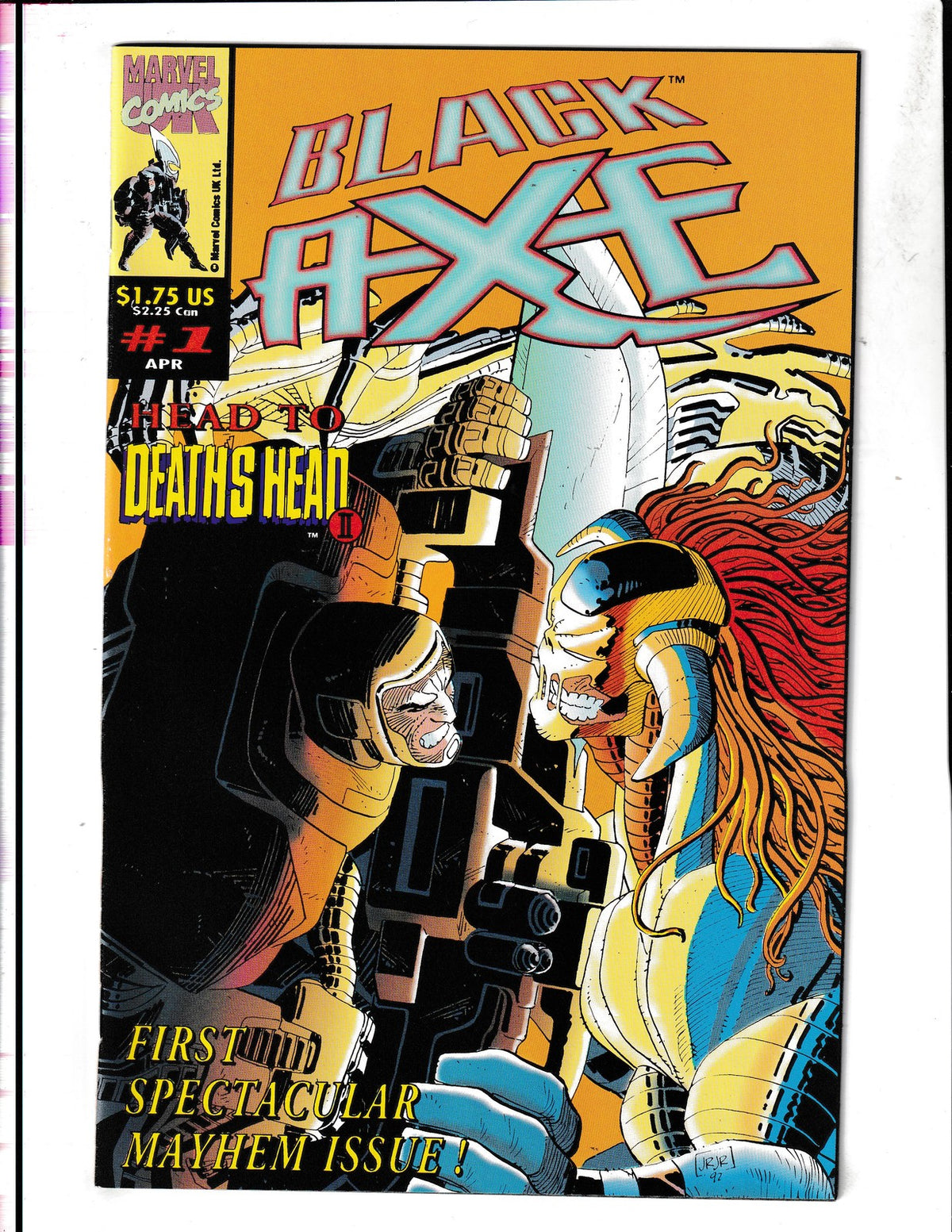 Black Axe #1 (1993) Marvel Comics