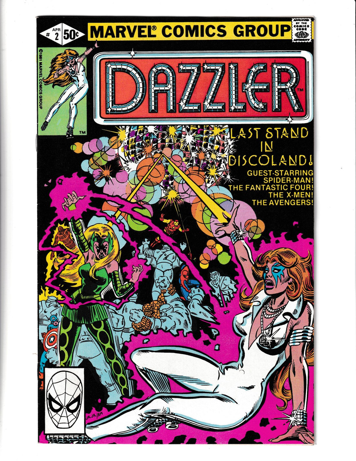 Dazzler #2 (1981) Marvel Comics