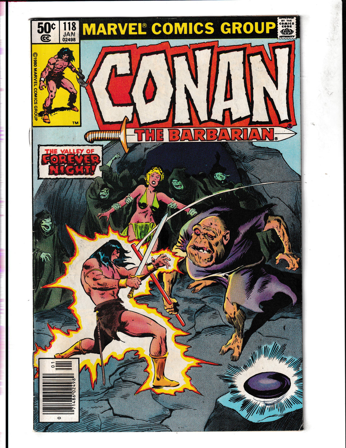Conan the Barbarian #118 (1981) Marvel Comics SKU:1921