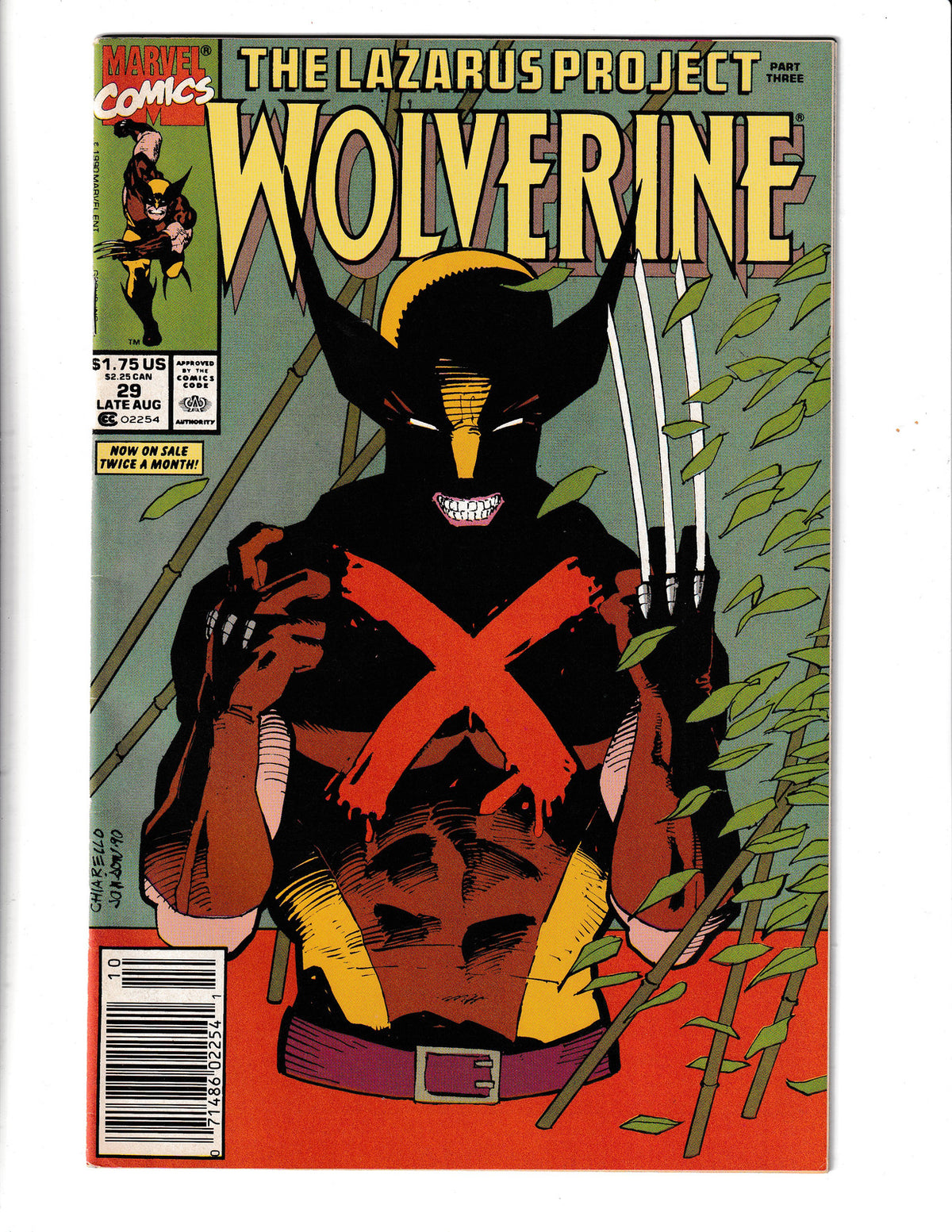 Wolverine #29 (1990) Higher Grade Marvel Comics