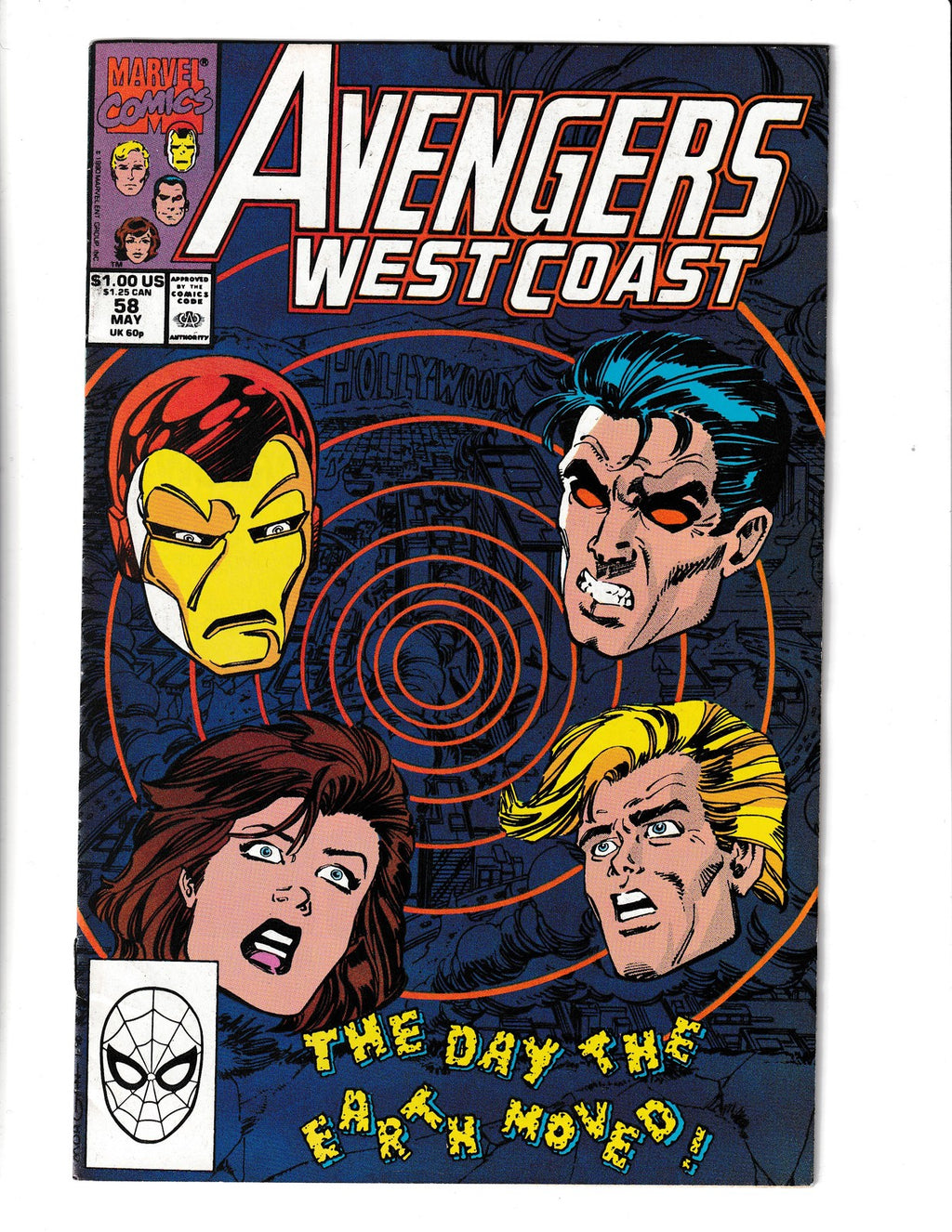 Avengers West Coast #58 (1990) Marvel Comics SKU:2195