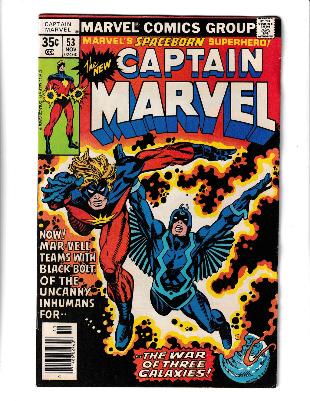 Captain Marvel #53 (1977) Marvel Comics