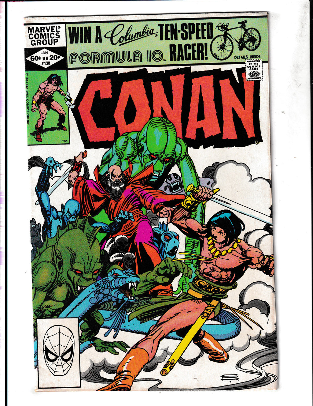 Conan the Barbarian #130 (1982) Marvel Comics